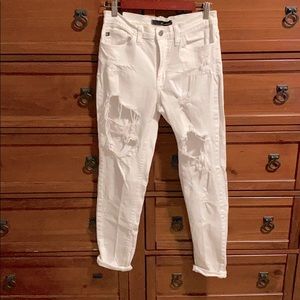 KanCan Distressed Skinny Jean 26